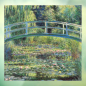 Claude Monet - Water Lily Pond und japanische Brüc Fensteraufkleber (Blatt 3)