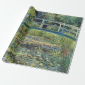 Claude Monet - Water Lily Pond und japanische Brüc Geschenkpapier (Ungerollt)