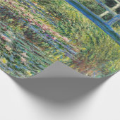 Claude Monet - Water Lily Pond und japanische Brüc Geschenkpapier (Ecke)