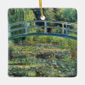 Claude Monet - Water Lily Pond und japanische Brüc Keramikornament (Vorderseite)