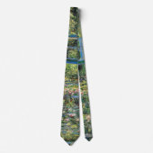 Claude Monet - Water Lily Pond und japanische Brüc Krawatte (Vorderseite)