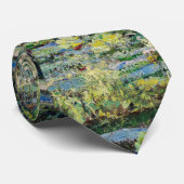 Claude Monet - Water Lily Pond und japanische Brüc Krawatte (Gerollt)