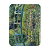 Claude Monet - Water Lily Pond und japanische Brüc Magnet (Vertikal)