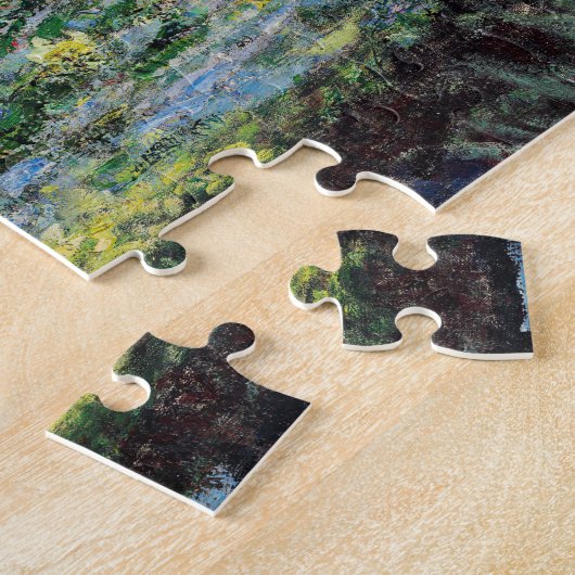 Claude Monet - Water Lily Pond und japanische Brüc Puzzle (Seite)