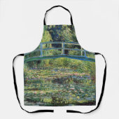 Claude Monet - Water Lily Pond und japanische Brüc Schürze (Vorderseite)