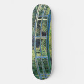 Claude Monet - Water Lily Pond und japanische Brüc Skateboard (Vorderseite)