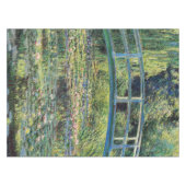 Claude Monet - Water Lily Pond und japanische Brüc Tischdecke (Vorderseite (Horizontal))