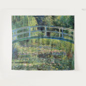 Claude Monet - Water Lily Pond und japanische Brüc Wandteppich (Vorderseite (Horizontal))