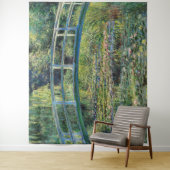 Claude Monet - Water Lily Pond und japanische Brüc Wandteppich (Beispiel)