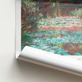 Claude Monet Water Lily Pond Vintage Malerei Poster