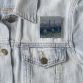 Claude Monet | Waterloo Bridge, 1902 Button (Beispiel)