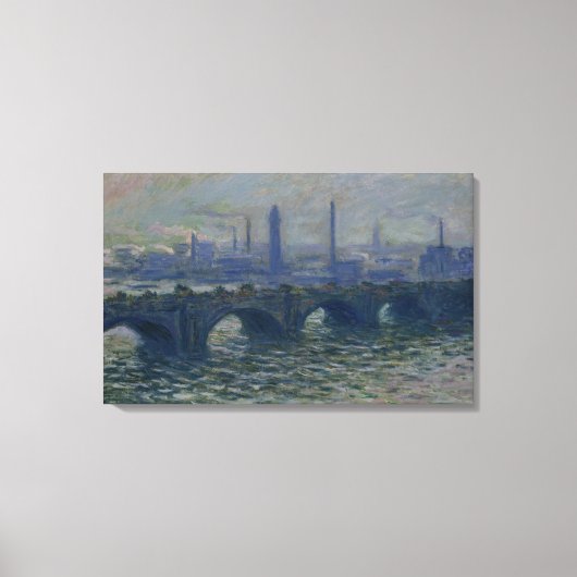 Claude Monet | Waterloo Bridge, 1902 Leinwanddruck (Vorderseite)