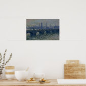 Claude Monet | Waterloo Bridge, 1902 Poster (Küche)