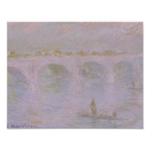 Claude Monet - Waterloo Bridge in London Fotodruck