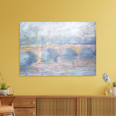 Claude Monet | Waterloo Bridge, London, bei Sunset Leinwanddruck (Insitu (Wohnzimmer))