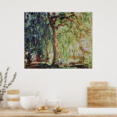 Claude Monet - Weeping Willow Poster (Küche)