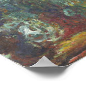 Claude Monet - Weeping Willow Poster (Ecke)