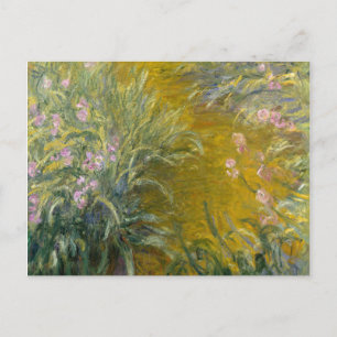 Claude Monet   Weg durch die Iren Postkarte