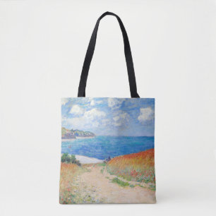 Claude Monet - Weg in den Weizenfeldern bei Pourvi Tasche