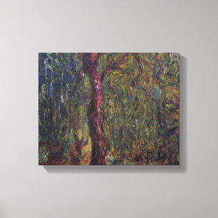Claude Monet - weinende Weide Leinwanddruck