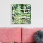 Claude Monet | Weiße Wasserlilien, 1899 Leinwanddruck (Insitu (Wohnzimmer))