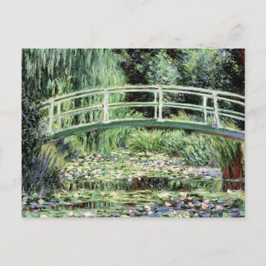 Claude Monet | Weiße Wasserlilien, 1899 Postkarte (Vorderseite)