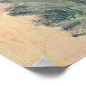 Claude Monet | Weißer Mohn, 1883 Poster (Ecke)