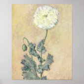 Claude Monet | Weißer Mohn, 1883 Poster (Vorne)