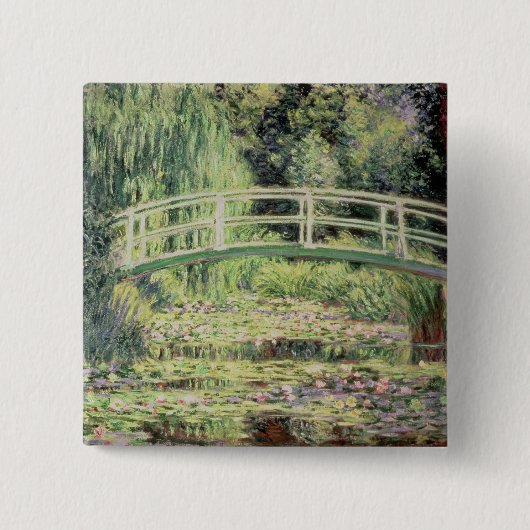 Claude Monet | weißer Nenuphars, 1899 Button (Vorderseite)