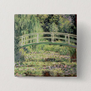 Claude Monet   weißer Nenuphars, 1899 Button