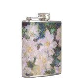 Claude Monet - White Clematis Flachmann (Rechts)