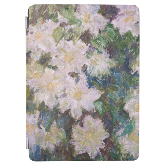 Claude Monet - White Clematis iPad Air Hülle (Vorderseite)