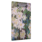 Claude Monet - White Clematis Klemmbrett (Rechts)