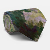 Claude Monet - White Clematis Krawatte (Gerollt)