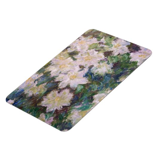Claude Monet - White Clematis Magnet (Linke Seite)