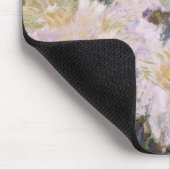 Claude Monet - White Clematis Mousepad (Ecke)