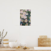 Claude Monet - White Clematis Poster (Küche)
