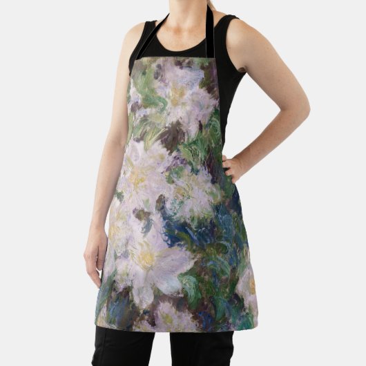 Claude Monet - White Clematis Schürze (InSitu)