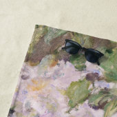 Claude Monet - White Clematis Strandtuch (Beispiel)