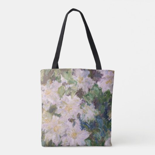 Claude Monet - White Clematis Tasche (Rückseite)