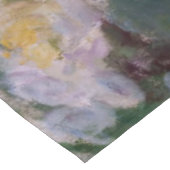 Claude Monet - White Clematis Tischdecke (Schrägansicht)