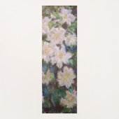 Claude Monet - White Clematis Yogamatte (Vorderseite)