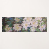 Claude Monet - White Clematis Yogamatte (Vorderseite (Horizontal))