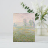 Claude Monet | Wiesen in Giverny, 1888 Postkarte (Stehend Vorderseite)