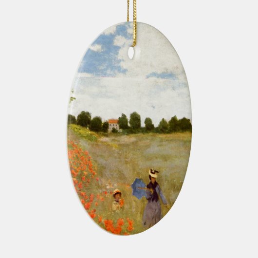 Claude Monet // Wild Poppies Keramikornament (Rechts)