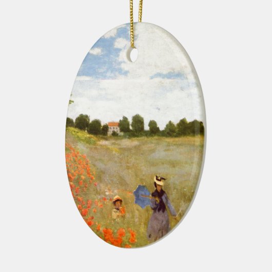Claude Monet // Wild Poppies Keramikornament (Links)
