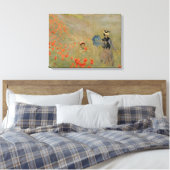 Claude Monet | Wildtiere, in der Nähe von Argenteu Leinwanddruck (Insitu (Schlafzimmer))