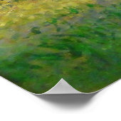 Claude Monet - Willows of Vetheuil Poster (Ecke)