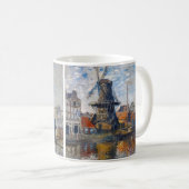 Claude Monet - Windmill, Amsterdam Kaffeetasse (VorderseiteRechts)
