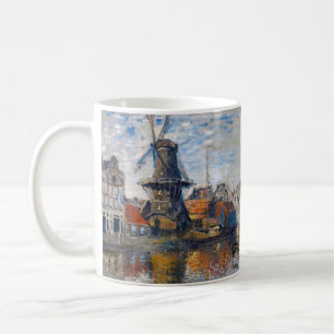Claude Monet - Windmill, Amsterdam Kaffeetasse